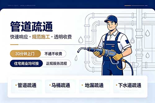 滁州管道疏通