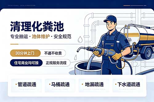 滁州清理化粪池